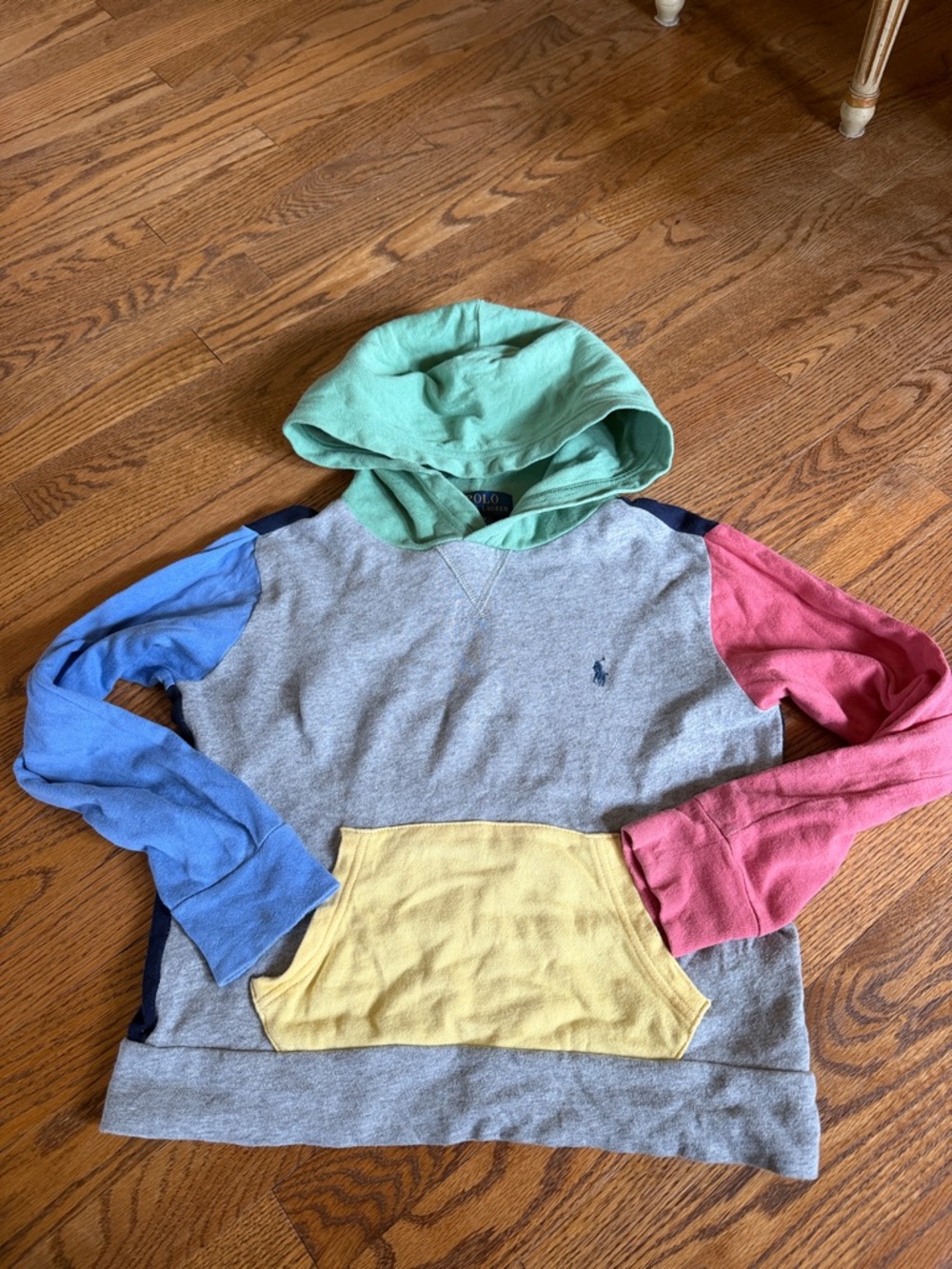 Polo Ralph Lauren Colorblock Hoodie - Multi Color size 8